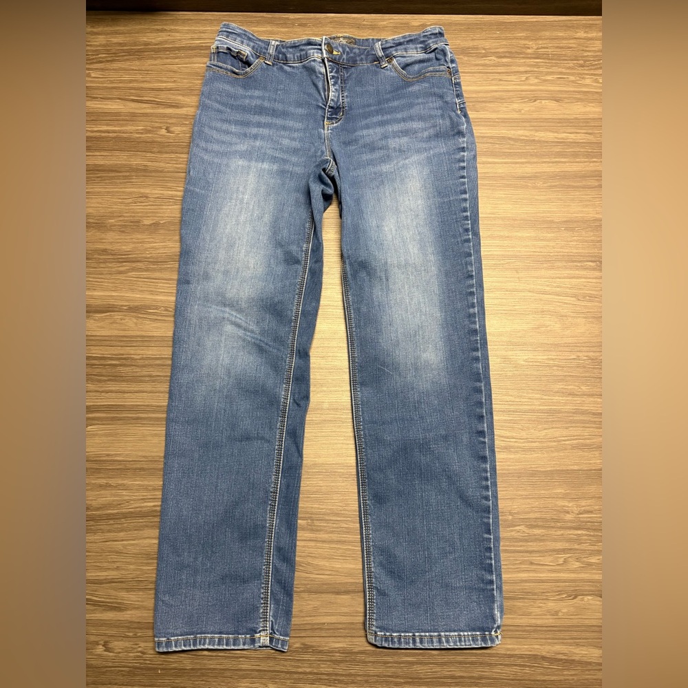 Chico’s So Lifting Jeans Size 2 US Size 12 - Picture 2 of 9